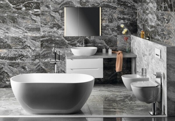 GSI - PURA závesná WC misa, Swirlflush, 36x50cm, biela ExtraGlaze 881611