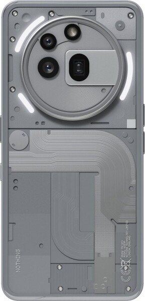 Nothing Nothing Phone (3a) Pro 17,2 cm (6.77") Dual SIM Android 15 5G USB Type-C 12 GB 256 GB 5000 mAh Sivý