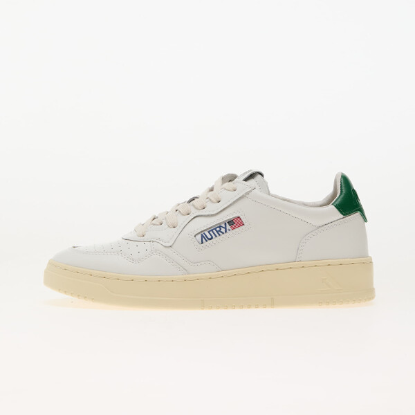 Tenisky Autry Medalist Low Man Leat/ Leat Wht/ Green EUR 43