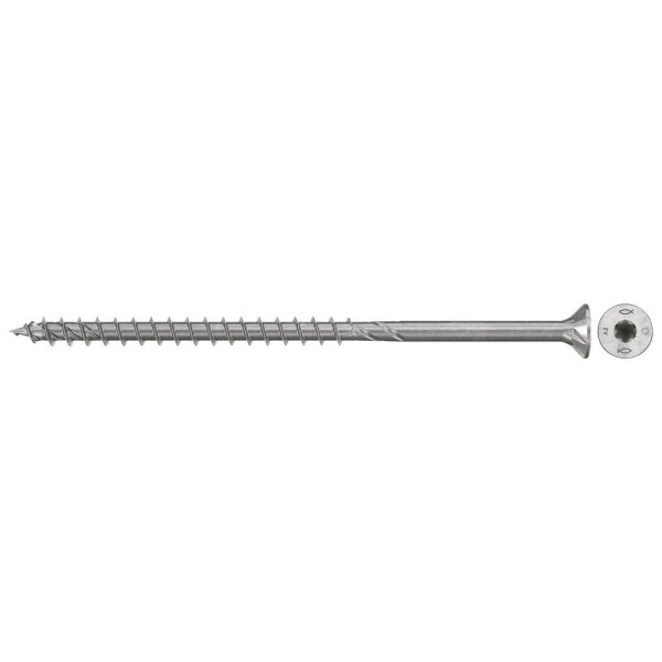 Fischer 574046 skrutky do drevotriesky 5 mm 100 mm TX Nerezová oceľ 100 ks; 574046