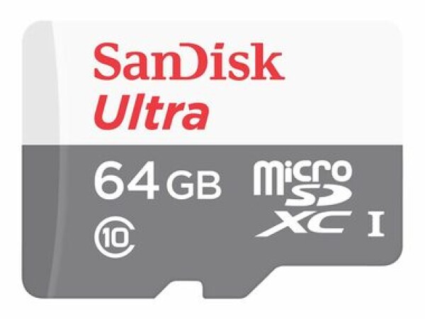 SanDisk Ultra microSDXC 64GB / Class 10 / UHS-I / čítanie: až 100MBs (SDSQUNR-064G-GN3MN)