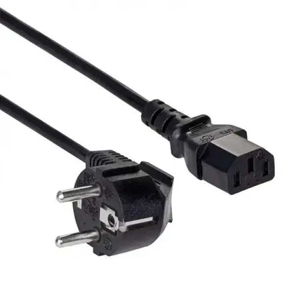 Akyga AK-PC-01A / Napájací kábel / IEC C13 - CEE 7/7 / 1,5 m / čierna (AK-PC-01A)