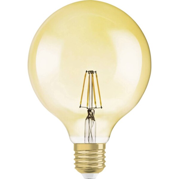 OSRAM LED Filament Vintage 1906 Globe 125 7.5W E27 / 725lm / 2500K / 15000h / DIM / A + / Sklo číre GOLD (4058075808997)