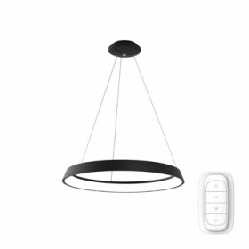 IMMAX NEO FINO SMART závesné svietidlo 1 kruh 80cm 60W zlatá / Zigbee 3.0 amp; TUYA (07159-G80)