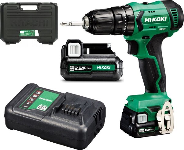 Hikoki DV12DA WFZ 12 V 2 x akumulátor 2.5 Ah