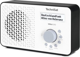 TechniSat Technisat VIOLA 200 weiß/schwarz