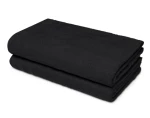 Veľká osuška Miami 100x150 cm, čierna%