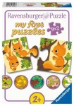 Ravensburger Moje prvé puzzle Zvieratká a mláďatá 9x2 dielikov