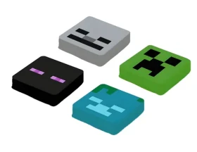 PIXIE CREW Sada náhradných multipixelov Minecraft Enderman