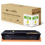 G&G Reborn remanufactured toner náhradný HP 415A žltá 2100 Seiten kompatibilná toner; 21271