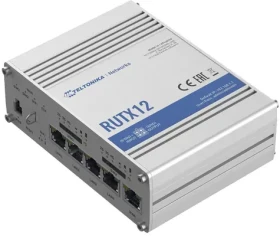 Teltonika RUTX12 / Router / LAN Wi-Fi LTE / 802.11ac / 867 Mbps / 2.4 GHz 5 GHz (RUTX12200000)