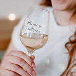 Bella Rose Sklenice na víno Všechno bude CZ