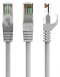 Patch kábel Cat6 UTP 1,5 m šedý / Patch kábel / UTP / RJ45 (PP6U-CU-1.5M)