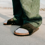 Tenisky Birkenstock Kyoto VL Soft Suede & Nubuck Black EUR 46