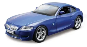 Bburago BMW Z4 M Coupe modrá metalíza 1:32