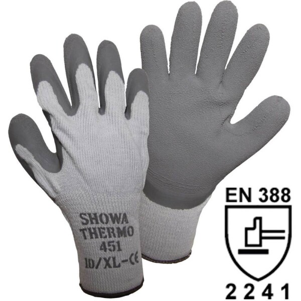Showa 451 THERMO 14904-10 polyakryl pracovné rukavice Veľkosť rukavíc: 10, XL CAT II 1 pár; 14904-10