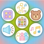 MalPlay Interaktívna podložka so zvieratkami