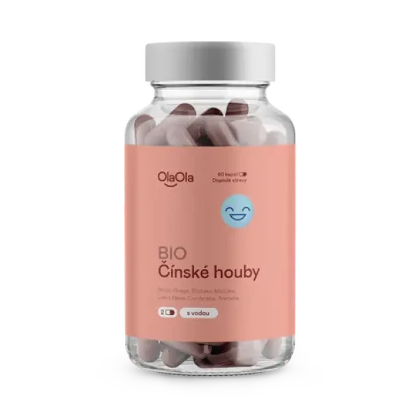 OlaOla BIO Čínske huby / 60 kapsúl (110012)