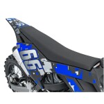 Mamido Detská benzínová motorka RamiGO IMMORTAL 110CC modrá