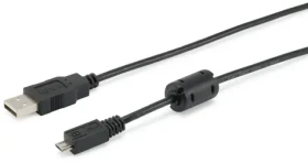 Equip USB-A - Micro-USB / USB kábel / USB 2.0 / 480 Mbit/s / 1 m / čierny (128596)