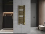 MEXEN - Ares vykurovací rebrík/radiátor 1200x500 mm, 420 W, zlatá W102-1200-500-00-50