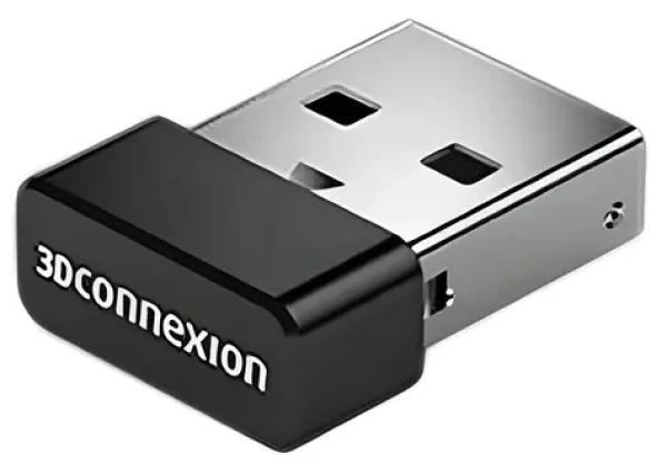 3Dconnexion Universal Receiver 3DX-700069 / USB prijímač / 2,4 GHz / až 5 zariadení (3DX-700069)