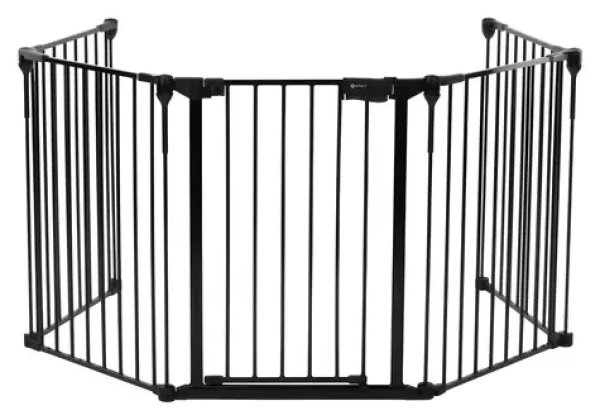 Safety 1st Modular 5 čierna / Detská zábrana / 5 panelov / dĺžka 3 m / od narodenia do 4 rokov (2469057000SF)