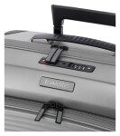 Palubný kufor na notebook Travelite Millennium S Front pocket Silver