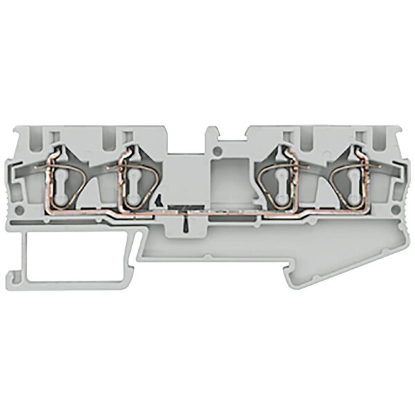 Siemens 8WH20040AG00 priechodná svorka prípojka s pružinovým protiťahom sivá 50 ks; 8WH20040AG00