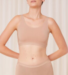 Dámska podprsenka Smart Natural Bralette - BROWN - sv. hnedá 00EP- TRIUMPH BROWN 02