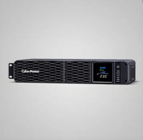 CyberPower Line-Interactive UPS CP1600EIPFCRM2U / Záložný zdroj UPS / 1600VA / 1000W / 2U / LCD (CP1600EIPFCRM2U)