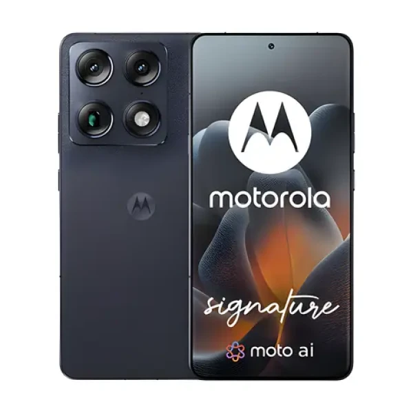 Motorola XT2603-2 Moto Signature 5G čierna / Smartphone / 6,78 "AMOLED 165Hz / Snapdragon 8 Gen 5 / 16GB / 512GB (PBAB0002SE)