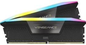 Corsair Vengeance RGB 16 GB (2x 8 GB) / Operačná pamäť / DDR5 5200 MHz / CL40 / DIMM / XMP 3.0 (CMH16GX5M2B5200C40)