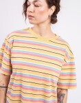 Thinking MU Funky Stripes Sahara Sun Lucia Tee MULTICOLOR XS