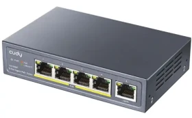 Cudy GS1005P PoE switch / 5x PoE RJ45 / 1x RJ45 / 60W (GS1005P)