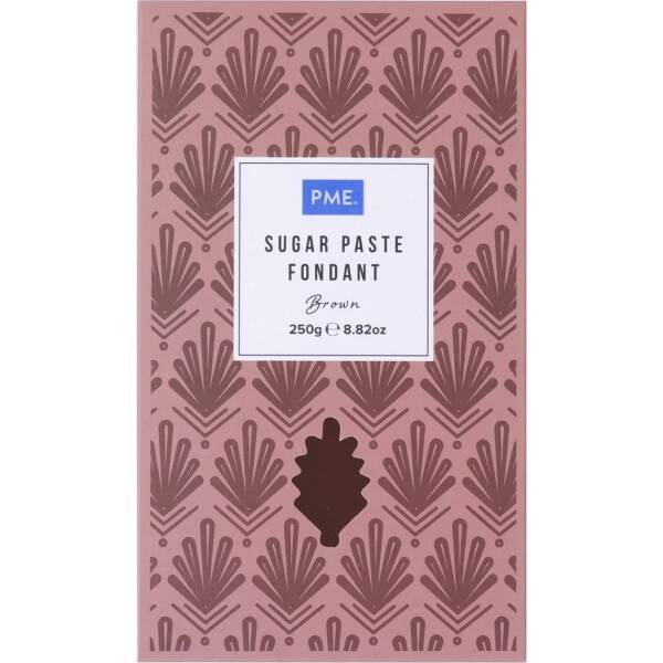 Potahovacia hmota hnedá 250 g - PME - PME