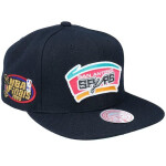 Mitchell & Ness NBA San Antonio Spurs Top Spot Snapback Hwc Spurs čiapka HHSS2976-SASYYPPPBLCK OSFM