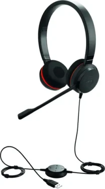Jabra Evolve 30 II Stereo UC USB-A čierna / stereo náhlavná súprava / mikrofón / USB-A + 3.5mm jack (5399-829-309)
