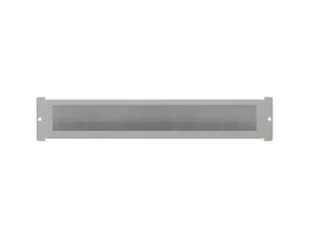 Lanberg AK-1106-S sivý / Panel / kefový káblový priechod / 19" (AK-1106-S)