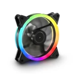 Sharkoon SHARK Blades RGB čierna / vetráčik / 120mm / RGB / 18.2 dBA / 1200 RPM / 94,8 m3h (4044951026876)