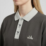Tričko Playboy x FTSHP Short Sleeve Polo Dark Grey M