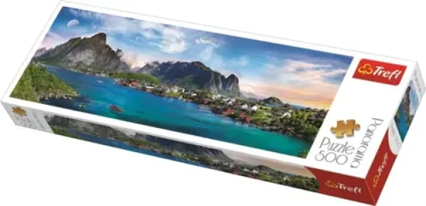 Trefl - Puzzle - Panoramatické puzzle Lofoty Nórsko