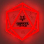 Paladone Stranger Things D20 Neon Light / Nástenná lampa / USB / LED (PP14622STVNEPM)