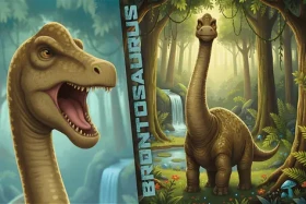 Trefl Puzzle Dino WORLD: Brontosaurus
