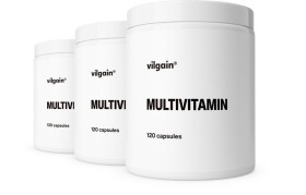 Vilgain Multivitamín – 3× 120 kapsúl