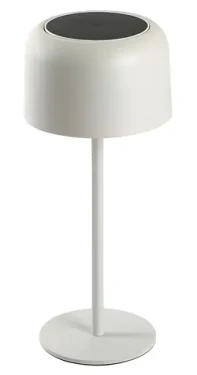 Immax CARO biela / Solárna LED lampička / 4W / 150 lm / CCT 3000K / stmievateľná / IP44 (08497L)