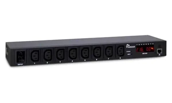 Inter-tech Argus SW-0816 čierna / Napájacia lišta / 19" rack / 8x IEC C13 / 16A / LCD displej (88887284)