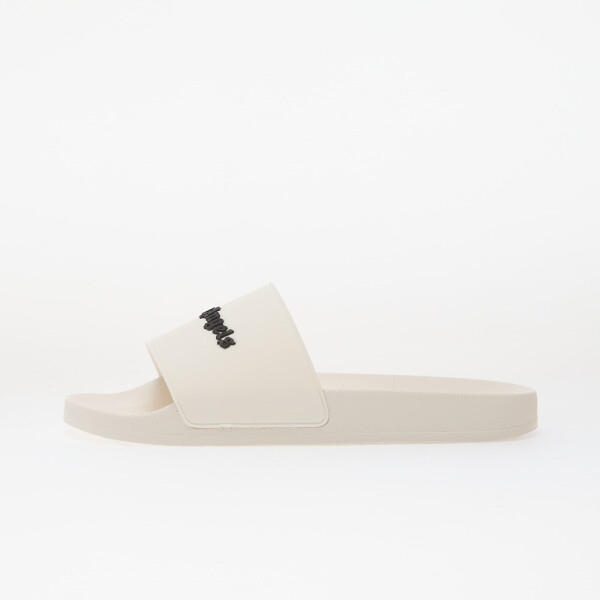 Tenisky Palm Angels Classic Logo Sliders Off White Black EUR 46