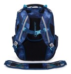 Veľký školský set Bagmaster LUMI 24 E Set L Blue