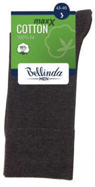Pánské bavlněné ponožky COTTON model 15435830 MEN SOCKS černá - Bellinda Velikost: 39 - 42